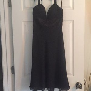 White House Black Market Little Black Dress Lace